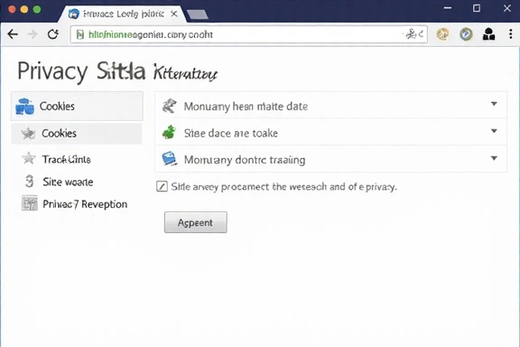 Postavke privatnosti u web pregledniku